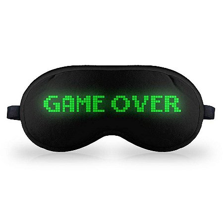 Máscara de Dormir em neoprene - Game Over