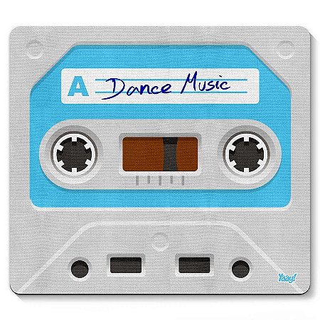 Mouse pad Fita Cassete Dance Music