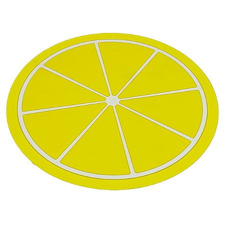 Suporte para Panela em silicone Limão