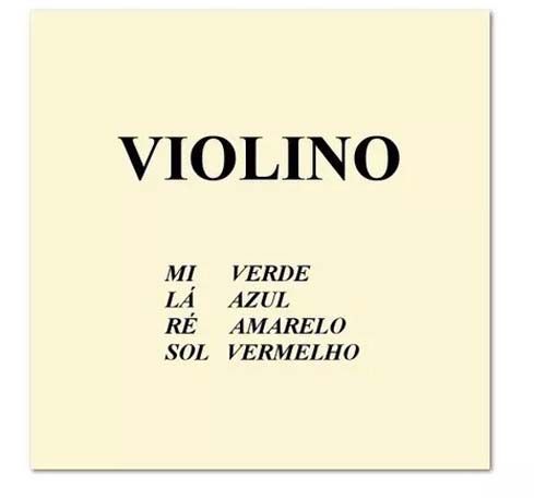 Encordoamento p/ Violino - MAURO CALIXTO