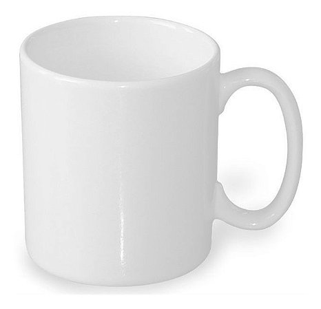 Caneca Cerâmica Branca 325 ml