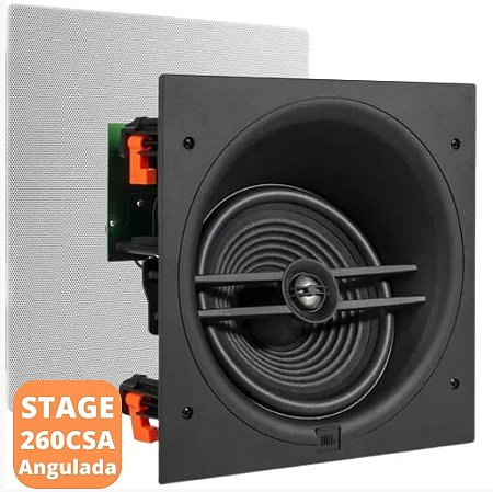 JBL Stage 260CSA Caixa de Embutir Angulada 6,5" Premium