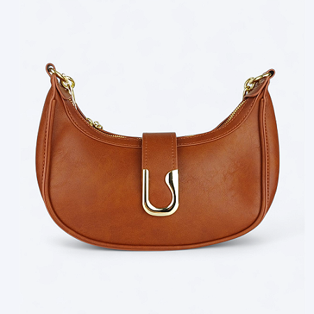 Bolsa Tiracolo Feminina Rafaela Café