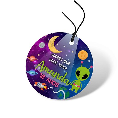 Tag lembrancinha Aliens