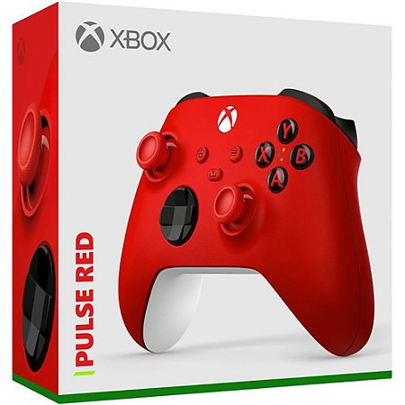 Controle Sem Fio Xbox One / Xbox Series / PC Pulse Red - Microsoft