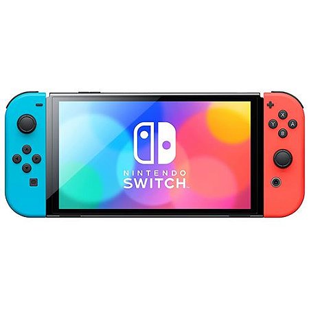 Console Nintendo Switch 64GB Oled Azul / Vermelho - Nintendo