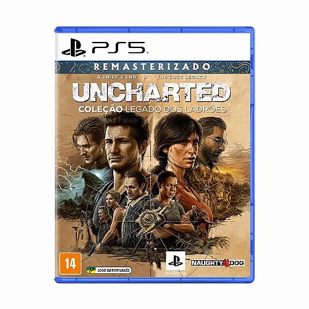 Game Uncharted Coleção Legado dos Ladrões - PS5