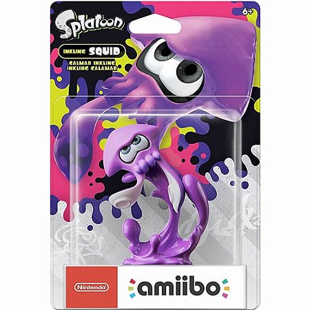 Amiibo Inkling Squid Splatoon Series - Nintendo