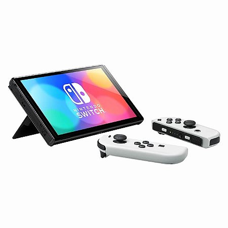 Console Nintendo Switch Oled 64GB Branco - Nintendo - IzzyGames