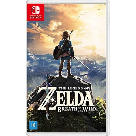 Jogo The Legend of Zelda Breath of The Wild - Switch