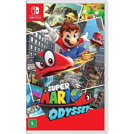 Jogo Super Mario Odyssey - Switch