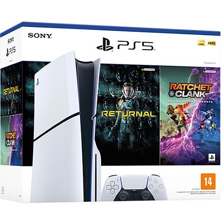 Console Playstation 5 Slim 1TB Returnal + Ratchet & Clanck - Sony