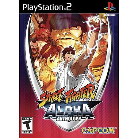 Jogo Street Fighter Alpha Anthology - PS2
