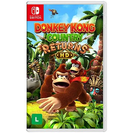 Jogo Donkey Kong Country Returns HD - Switch