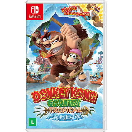 Jogo Donkey Kong Country Tropical Freeze - Switch