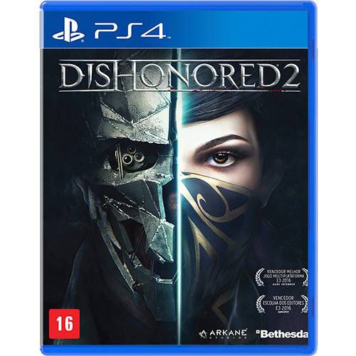 Jogo Dishonored 2 - Playstation 4 - Bethesda