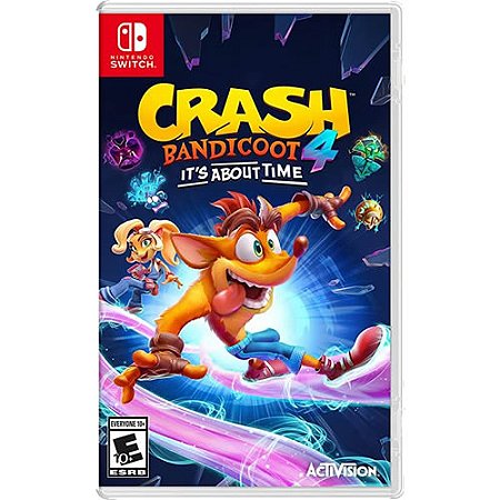 Jogo Crash Bandicoot 4 It's About Time - Switch