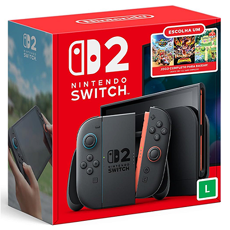 Console Nintendo Switch 2 Escolha seu Jogo - Nintendo