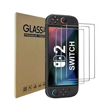 Película de Vidro para Nintendo Switch 2 - Glass S Pack 3