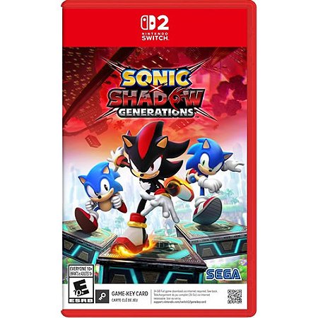 Jogo Sonic Shadow Generations - Switch 2
