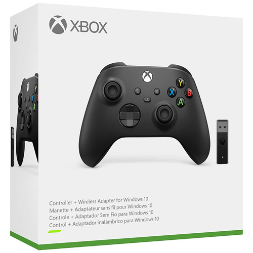 Controle Sem Fio Xbox Series S/X PC + Adaptador Windows 10 - Microsoft