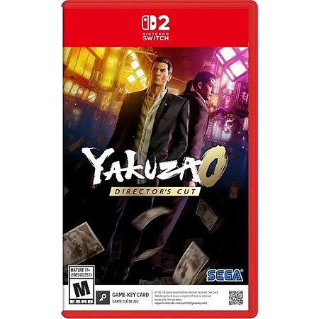 Jogo Yakuza 0 Directors Cut - Switch 2