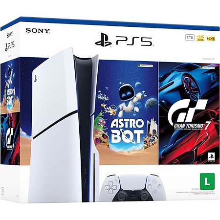 Console Playstation 5 Slim 1TB Astro Boot & Gran Turismo 7 Bundle - Sony