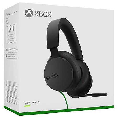 Head Set Xbox Series S/X Com fio - Microsoft