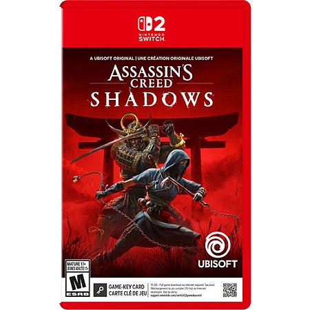 Jogo Assassin's Creed Shadows - Switch 2