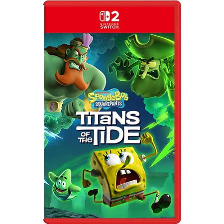 Jogo SpongeBob SquarePants Titans of the Tide - Switch 2