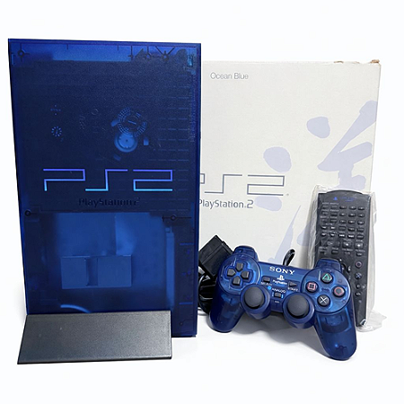Console Playstation 2 Ocean Blue SCPH 3700 - Sony