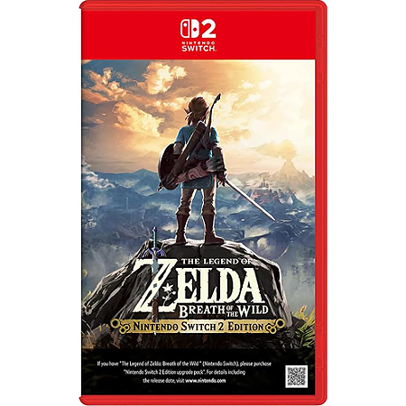 Jogo The Legend of Zelda Breath of The Wild - Switch 2