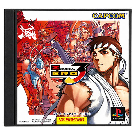 Jogo Street Fighter Zero 3 - PS1 [Usado]