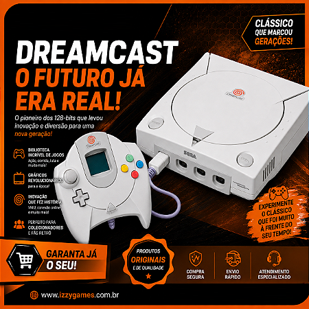 Console Sega Dreamcast VA1 - Sega [Clique para fotos]
