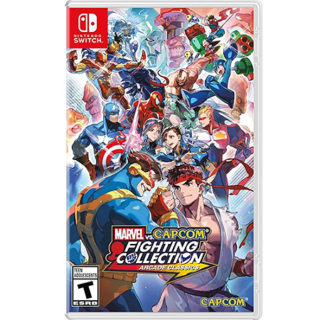 Jogo Marvel vs Capcom Fighting Collection Arcade Classics - Switch