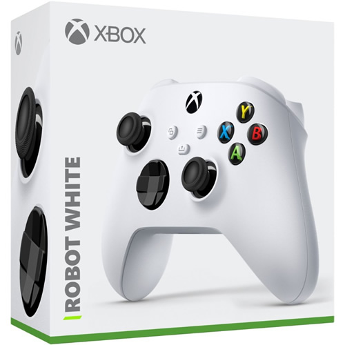 Controle Sem fio Xbox One / Series S/X / PC Robot White - Microsoft
