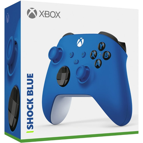 Controle Sem Fio Xbox One / Series S/X / PC Shock Blue - Microsoft