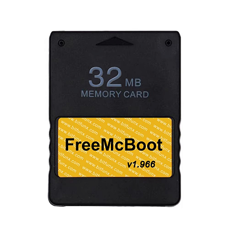 FreeMC Boot Memory Card 32MB Playstation 2 - Bitfunx