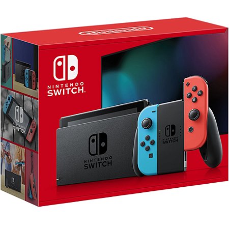 Console Nintendo Switch 32GB XKW  Colorido - Nintendo