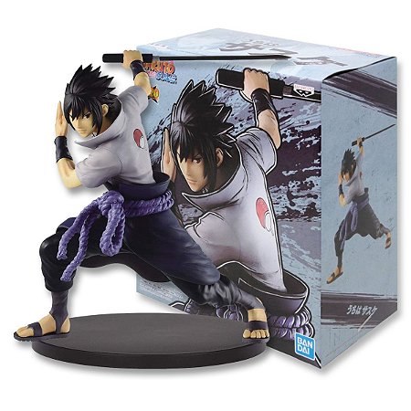 Action Figure Naruto Shippuden – Uchiha Sasuke II – Vibration Stars - Bandai Banpresto