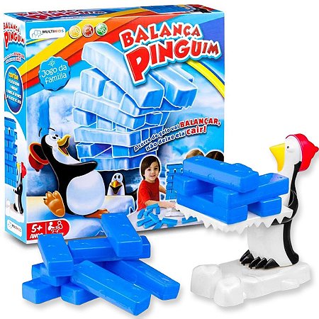 Brinquedo Infantil Jogo Balança Pinguim - Multikids BR1289