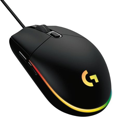 Mouse Gamer Logitech G203 Lightsync Preto