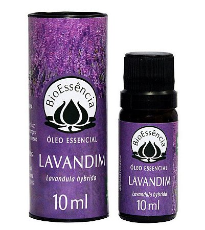 Óleo Essencial De Lavandim / Lavandula hybrida 10 ml