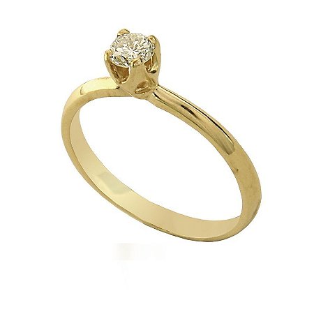 Anel Solitário   -  cod 09045094