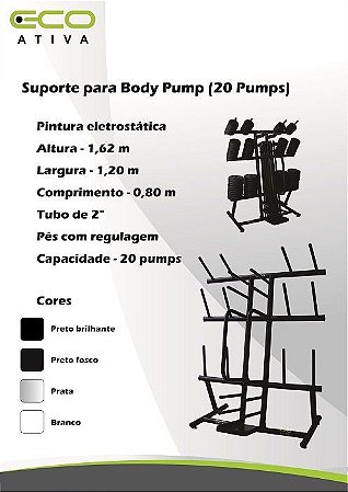 Suporte de Body Pump