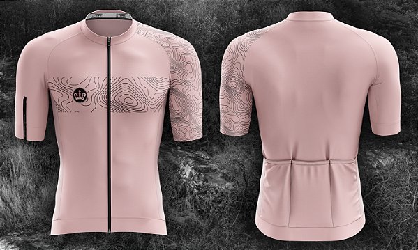 Camisa de Ciclismo - AERO - Rosa Claro
