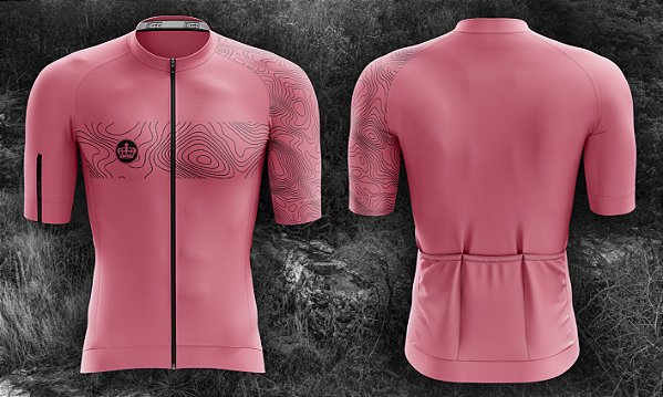Camisa de Ciclismo - AERO - Rosa Flúor