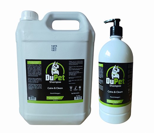 Shampoo Calm & Clean DuPet – Melaleuca e Extratos Naturais - Escolha Variação
