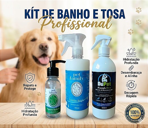 Finalizador Pet Silicone Alisante Desembaraçador Profissional - Variações