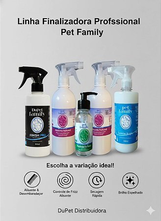 Finalizador Pet Silicone Alisante Desembaraçador Profissional - Variações